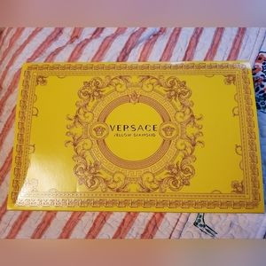 Empty Versace Yellow Perfume Boxes
